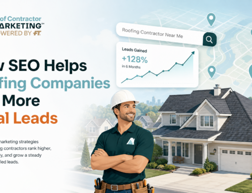 How SEO Helps Roofing Companies Win More Local Leads