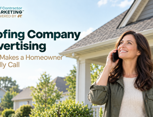 Roofing Company Advertising: What Makes a Homeowner Actually Call